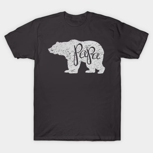 Papa Bear T-Shirt by Fuzzy Bear